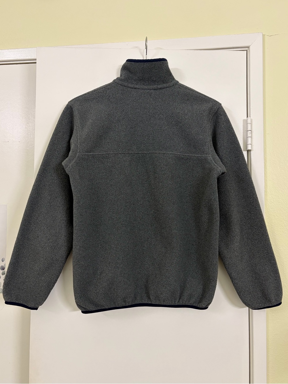 Patagonia Synchilla Snap-T Fleece Pullover Gray Navy Women’s XS Outdoor Hiking - Picture 4 of 8